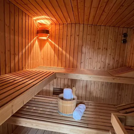 & Garden & Sauna Am 펜션 베트린겐